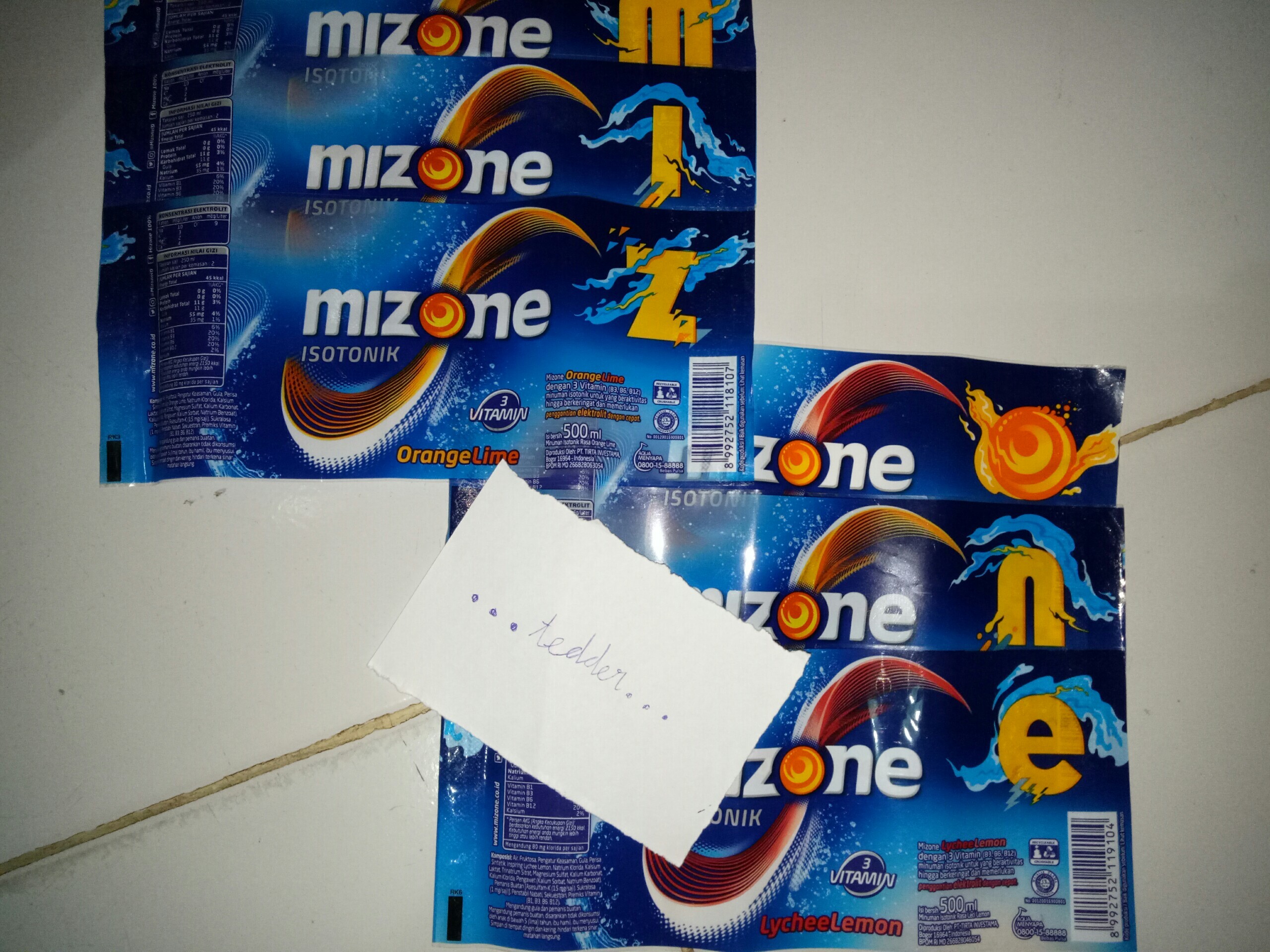 #KASKUSxMizone lycheelemon orangelime