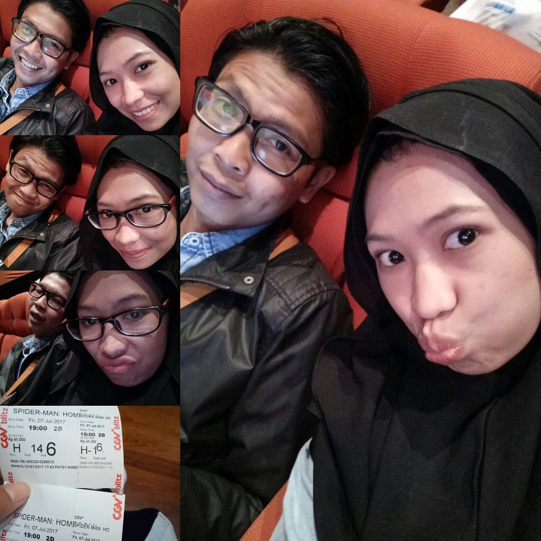 #CollectMoment Nonton Spiderman Paling Asyik Ama Gebetan Gan
