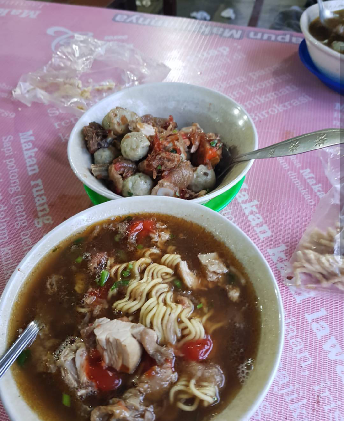 Indomie Bacok + Bakso Ayam