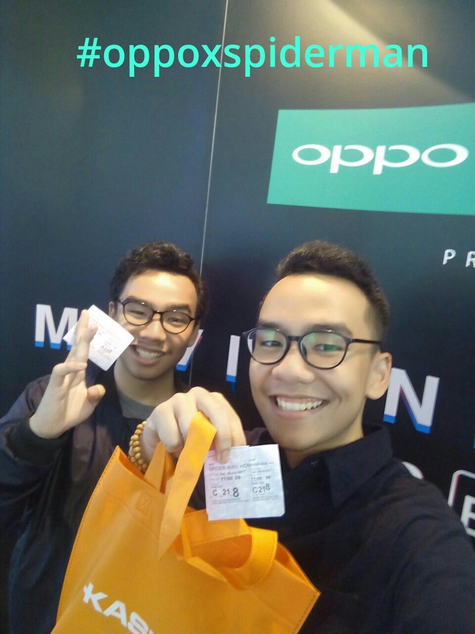Nobar Spiderman bareng Oppo dan Kaskus