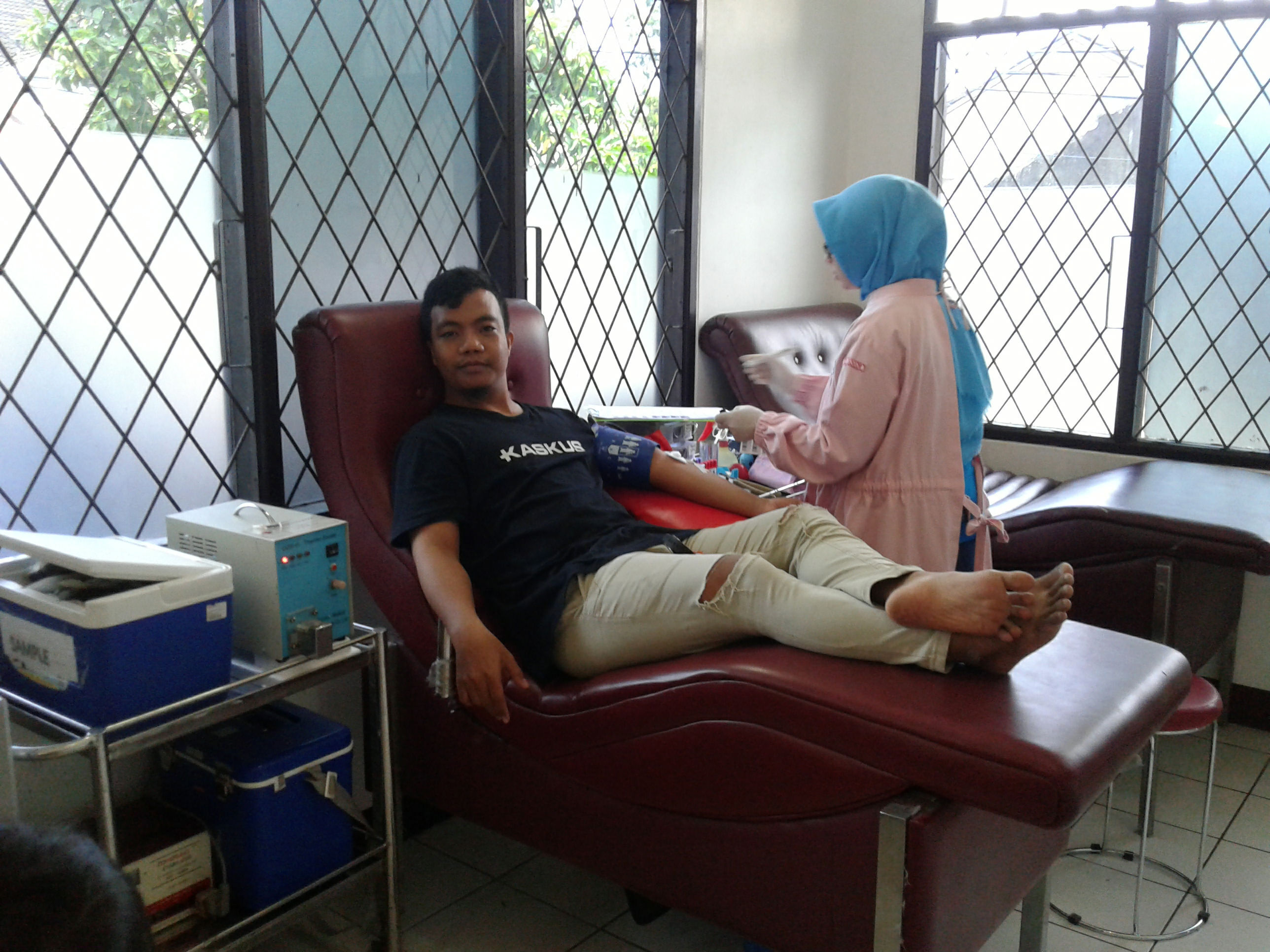 Siap Buat Di Donor Kan Darahnya