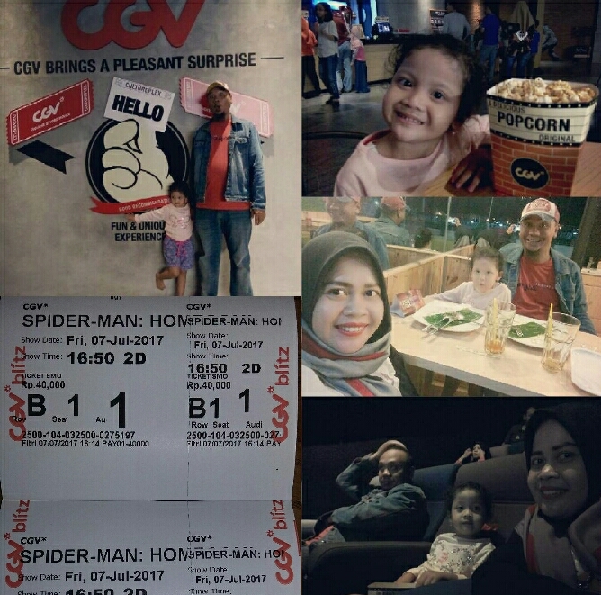 Sikecil Nonton Spider-Man Homecoming Seneng Banget Gan #collectmoment