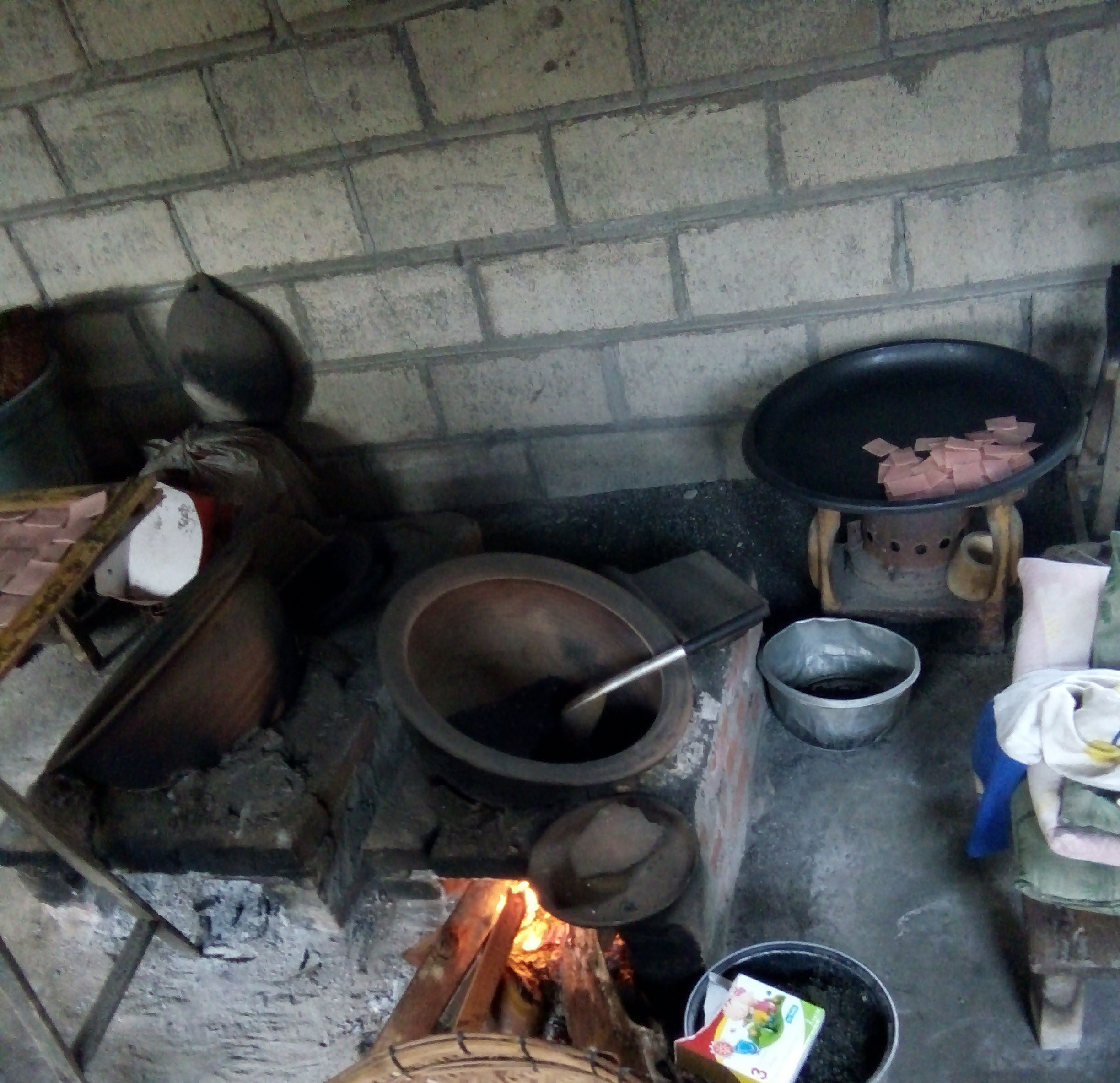 Proses Penggorengan Krupuk Ladu