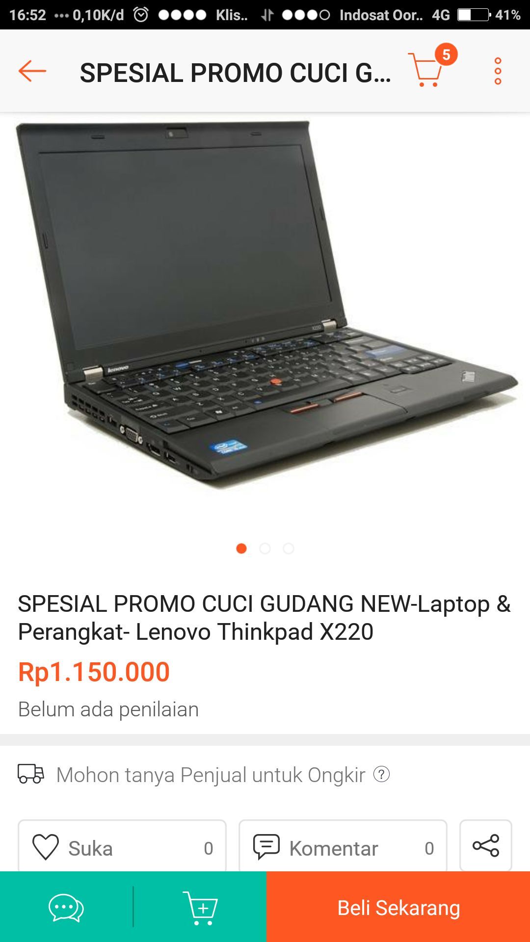 Lenovo Thinkpad X220 Kok Murah Banget Ya, Asli Apa Palsu?