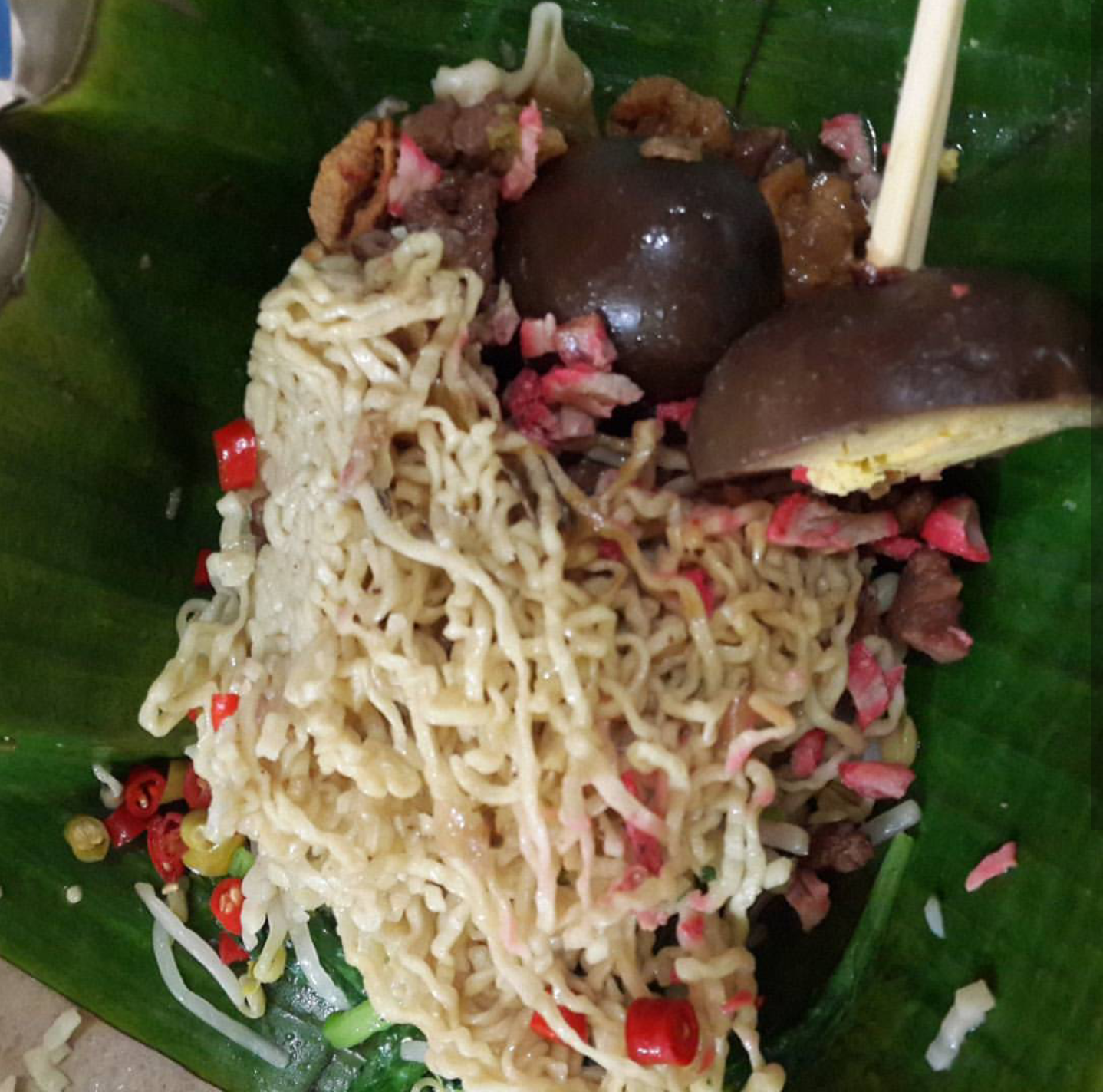 Mie Pangsit Pao Chai