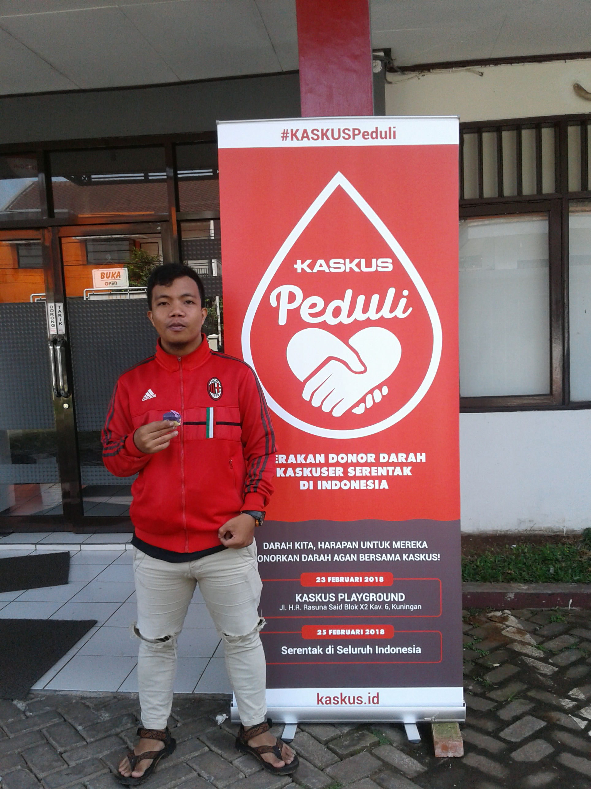 Donor Darah Bareng Regional Bogor Part 1