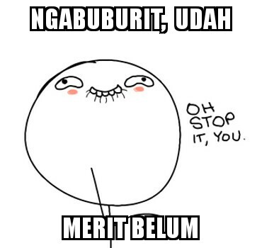 Ngabuburit Belum Merit