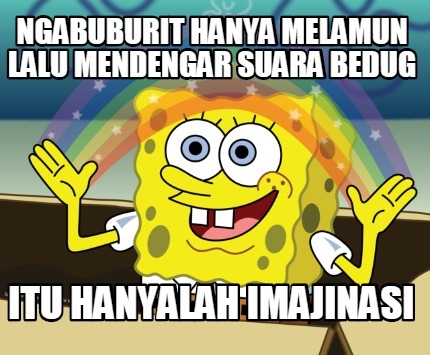 Ngabuburit Hanya melamun