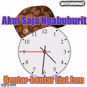 Ngabuburit Liat Jam