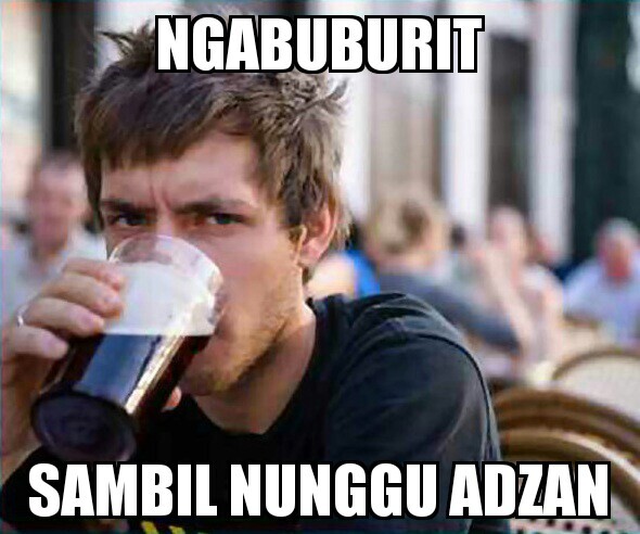 Ngabuburit Edisi Sambil Nunggu Adzan Maghrib