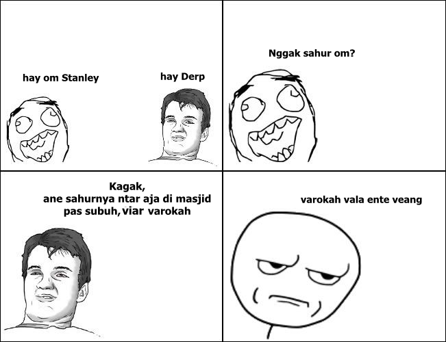 Nggak Sahur ala Stanley Mavok