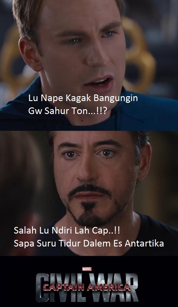 Berawal Dari Nggak Sahur Berakhir Jadi Civil War