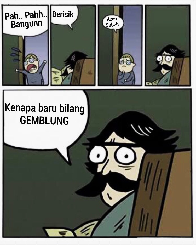 Nggaksahur adek bilang juga apa