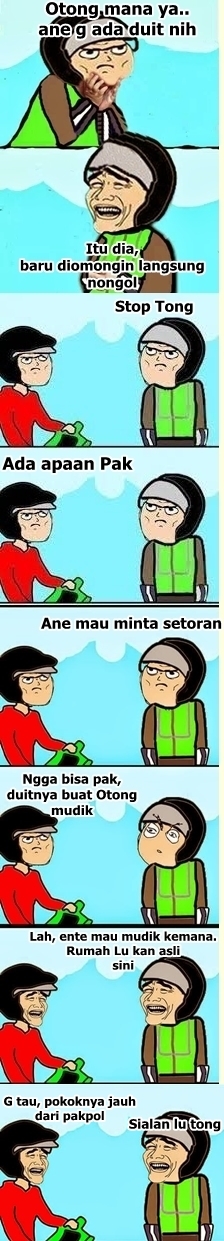 Lebaran Enggak Mudik (biasanya) Tapi Harus Mudik karena ada Pakpol