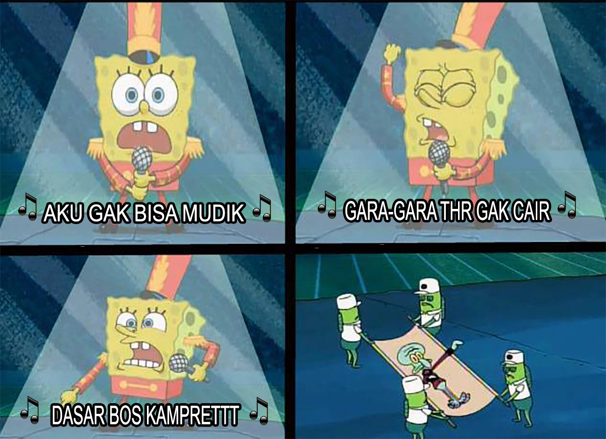Lebaran Nggak Mudik - bos kampret