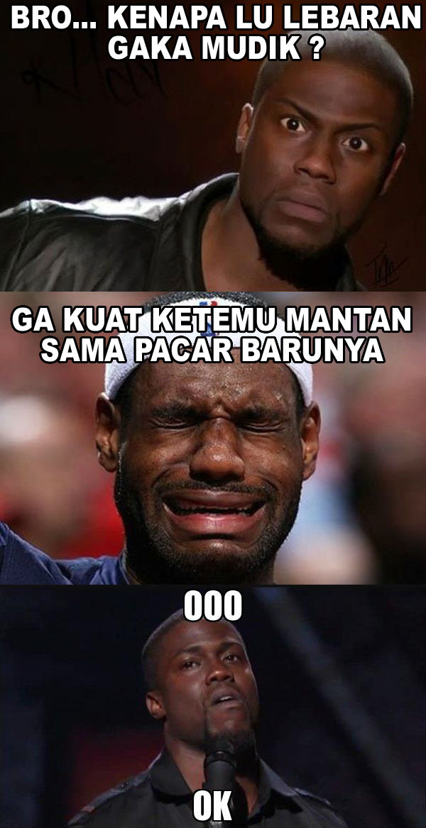 Lebaran Enggak Mudik Karena Dia