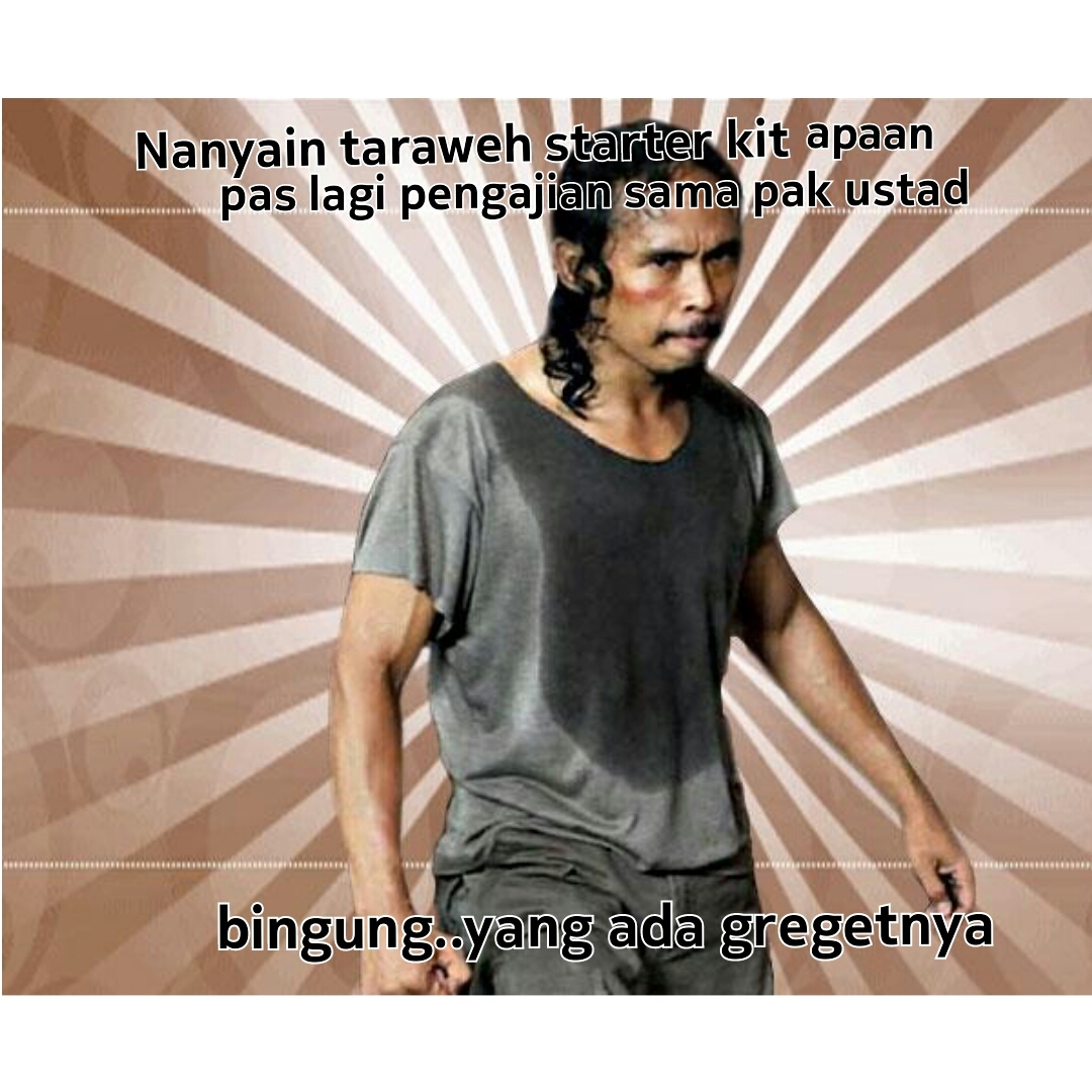 maddog bingung tarawih starter kit mode on
