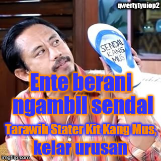 Tarawih Stater Kit Kang Mus