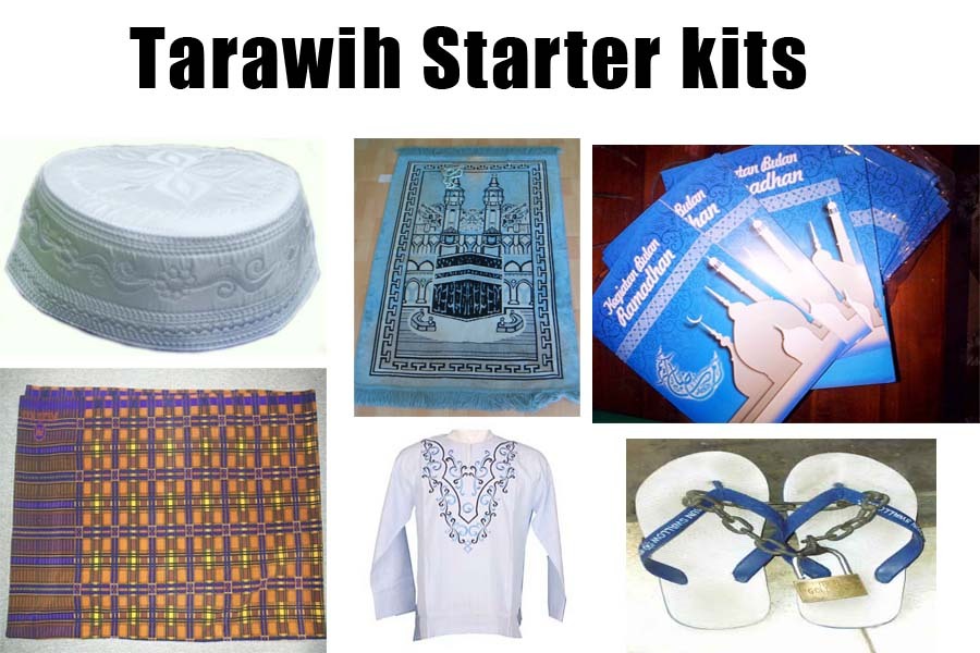 tarawih starter kit? atau tarawih starter pack gan?