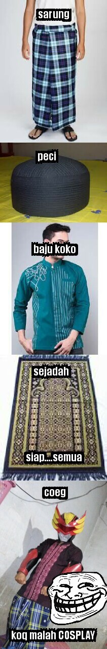 Tarawih Stater Kit - yg perlu sdi siapkan