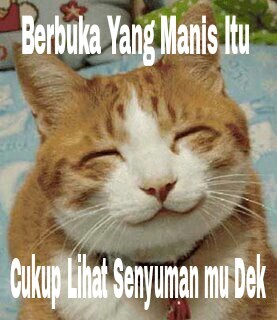 Berbukalah dengan yang manis iya kamu