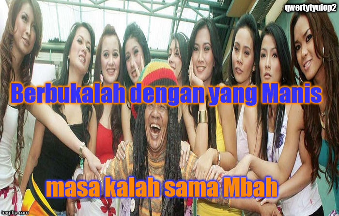 Berbukalah dengan yang Manis ntaps Mbah