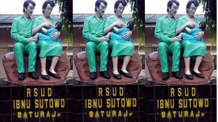 Patung yang bikin “AMBIGU” di Daerah Sumatera Selatan!