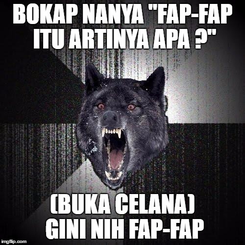 makanya jangan tanya-tanya be ...