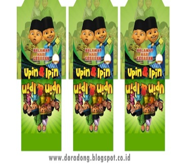 Desain Gratis Amplop Lebaran langsung print upin ipin ...