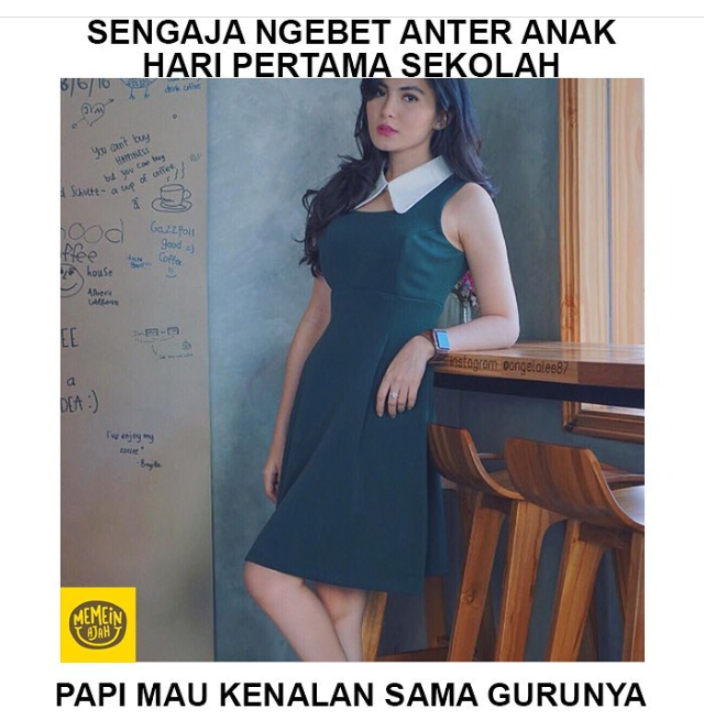 Ternyata ini Alasan Papi Ngebet Anter Anak ke Sekolah di Hari Pertama