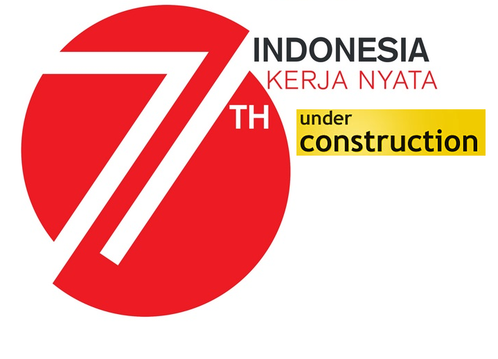 Saking nyata kerjanya, sampai webnya under construction,