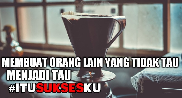 share u know #ITUSUKSESKU