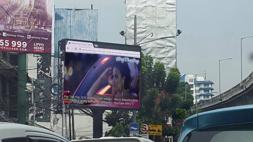 Lagi Gabut. Iseng2 Ngedit Papan Iklan Yg Nayangin Okep Di Jaksel. Sorry Klo Jelek