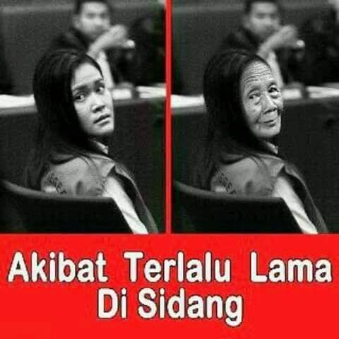 Mau disidang sampe Jessica tua kah?