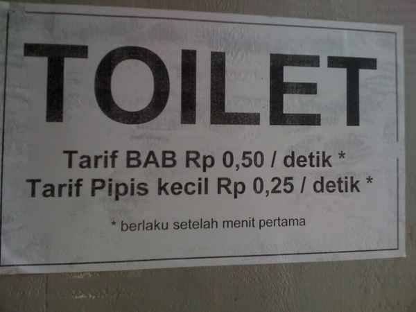 TOILET Greget, Dimana Nih??