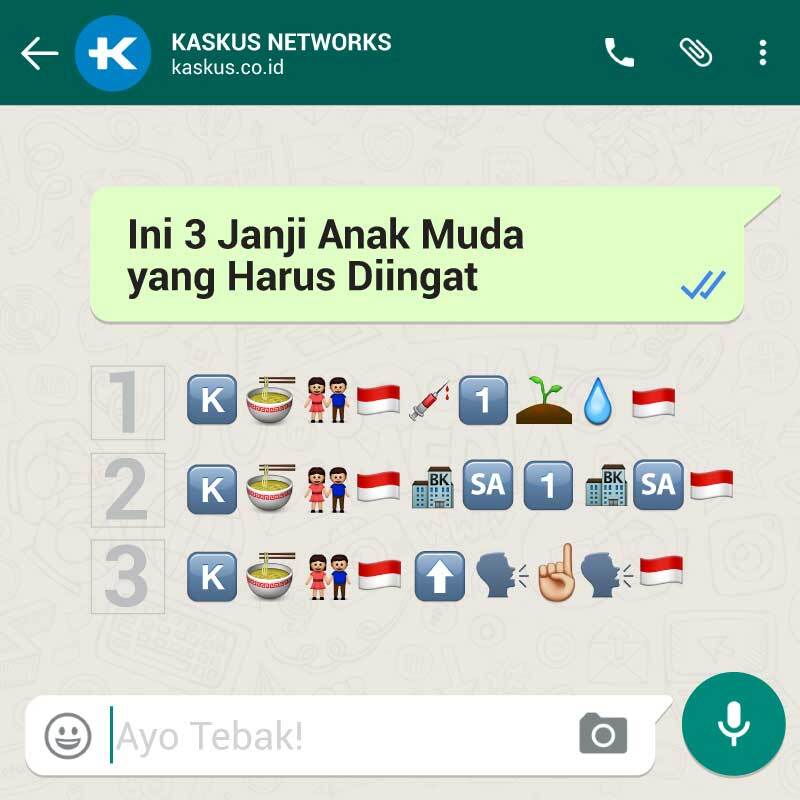 Ini 3 Janji Anak Muda Yang Harus Diingat
