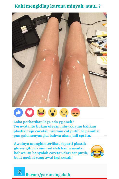 Kaki Mengkilap Bening Banget Gan! (Mindblowing) #GaransiNgakak 😂