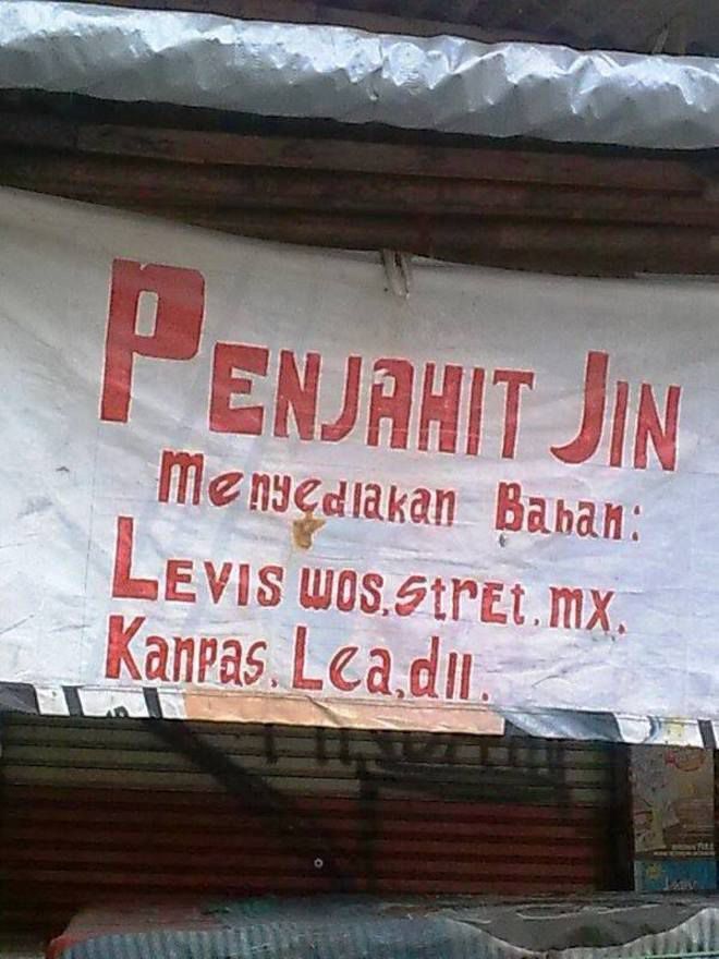Kira-kira Jin-nya mau gitu di Jahit?