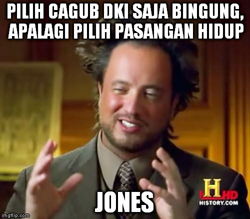 Jones memilih cagub DKI -1