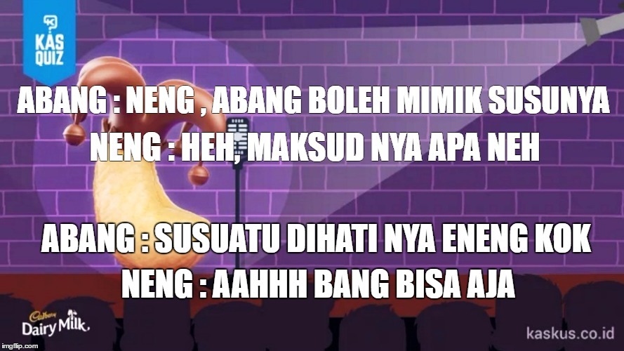 abang mimik susu #FreeTheJoy