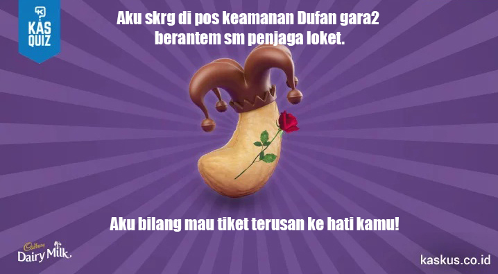 Tiket terusan cinta #FreeTheJoy