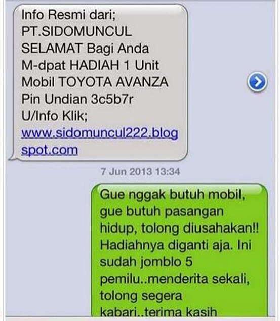Nah loh?! Tuh penipu harus tanggung jawab!!