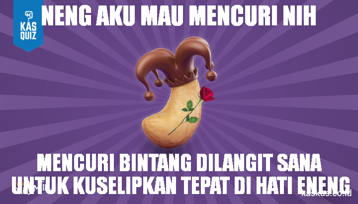 aku mau mencuri bintang untuk kuselipkan dihatimu #FreeTheJoy