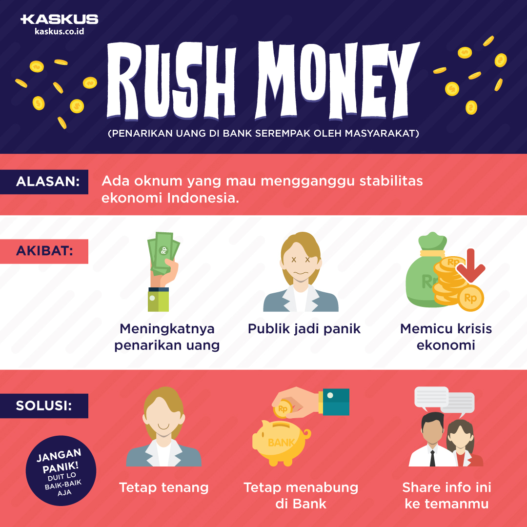 Rush Money? Tenang Dulu Gan!