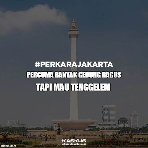 perkara yang sering dilupakan,gak sadar jakarta terancam tenggelam #PERKARAJAKARTA