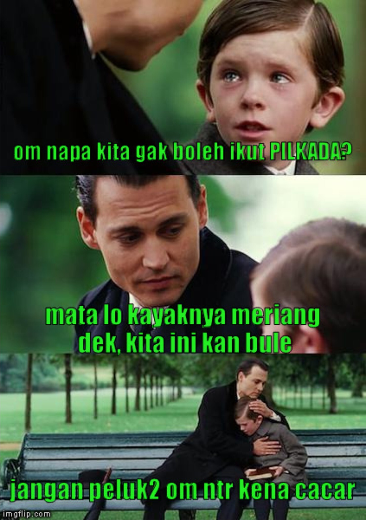 Percakapan keluarga asing #JakartaSatuSuara