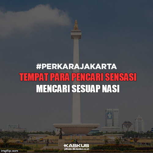 Stop making stupid people famous #PERKARAJAKARTA