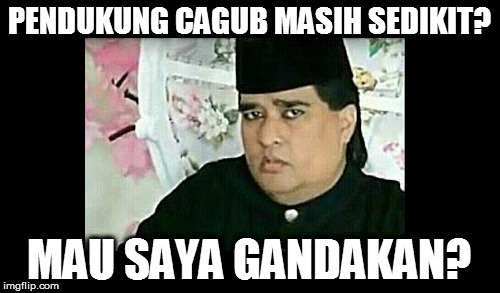 pendukung cagub masih sediki #Jakartapunyasuara