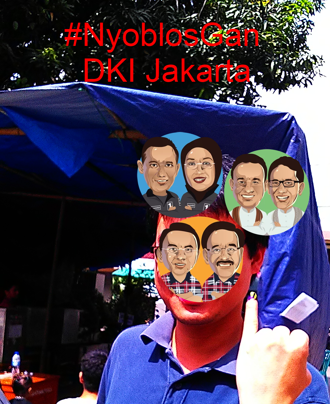 15Febuari2017 DKI Jakarta #NyoblosGan