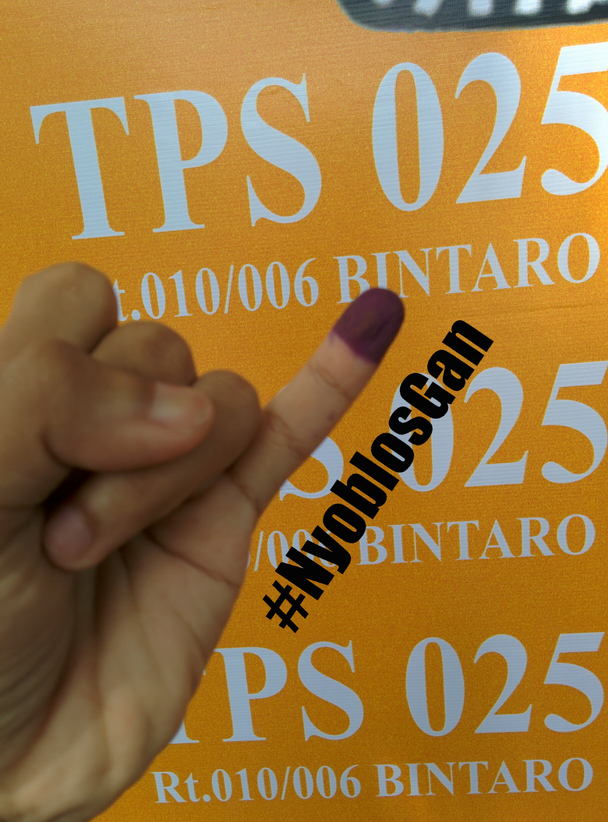 Jangan Golput Gan! #NyoblosGan